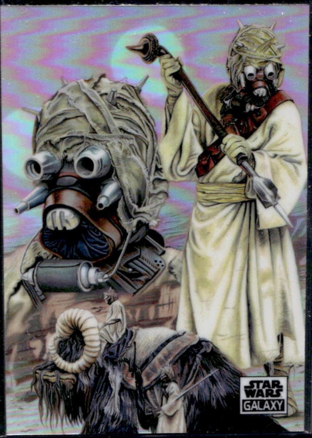 2021 Topps Chrome Galaxy The Sand People [Refractor] #97 card