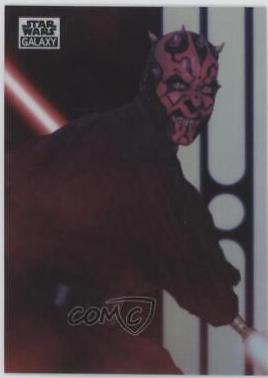2021 Topps Chrome Galaxy The Wrath of Maul [Refractor] #77 card