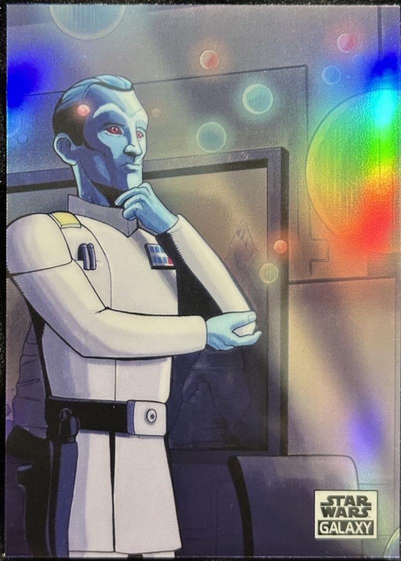 2021 Topps Chrome Galaxy Thrawn's Private Quarters [Refractor] #98 card