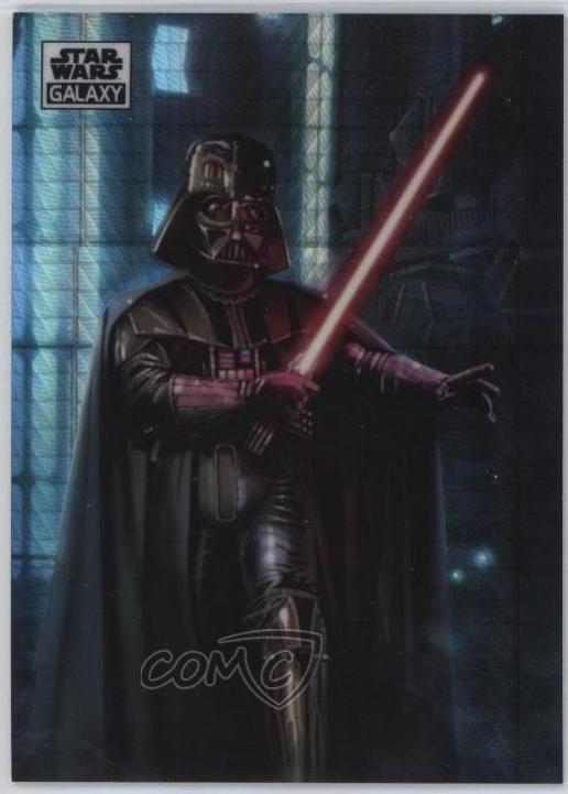 2021 Topps Chrome Galaxy Vader's Revenge [Prism Refractor] #83 card
