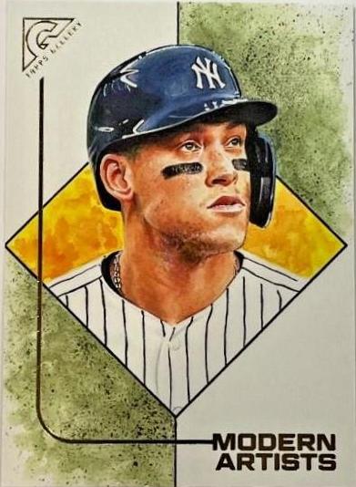 2021 Topps Gallery Modern Artists Aaron Judge #MA-6 card