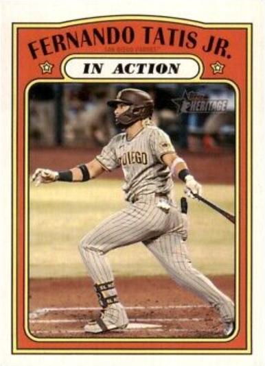 2021 Topps Heritage Fernando Tatis Jr. #138 card