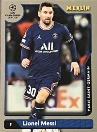 2021 Topps Merlin Chrome UEFA Lionel Messi #30 card