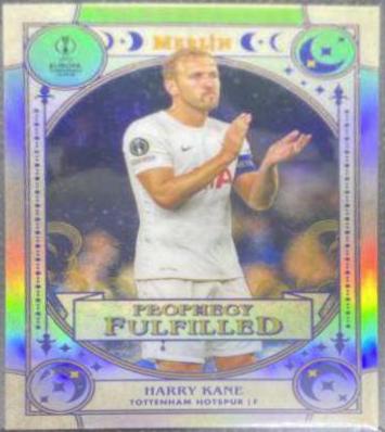 2021 Topps Merlin Chrome UEFA Prophecy Fulfilled Harry Kane #PF-10 card