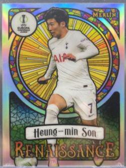 2021 Topps Merlin Chrome UEFA Renaissance Heung Min Son #R-10 card