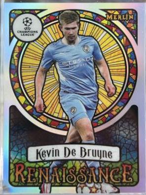 2021 Topps Merlin Chrome UEFA Renaissance Kevin De Bruyne #R-11 card