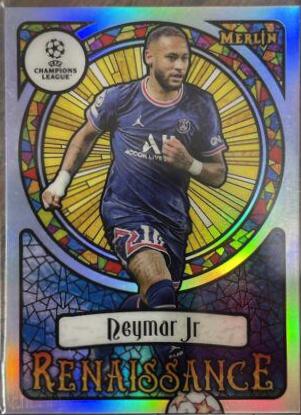 2021 Topps Merlin Chrome UEFA Renaissance Neymar Jr #R-5 card
