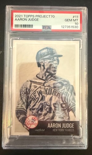 2021 Topps Project 70 Aaron Judge #11 card
