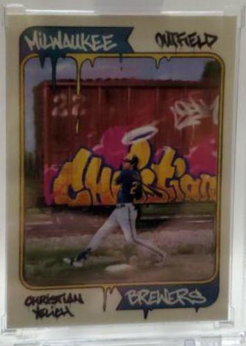 2021 Topps Project 70 Christian Yelich #17 card