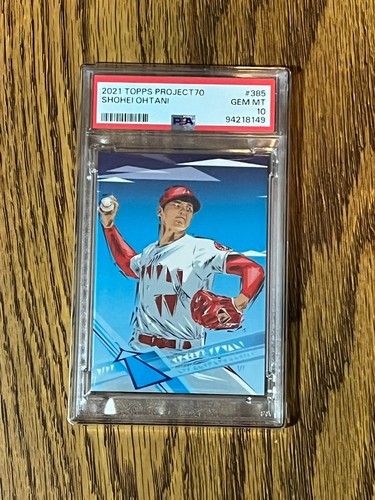 2021 Topps Project 70 Shohei Ohtani #385 card
