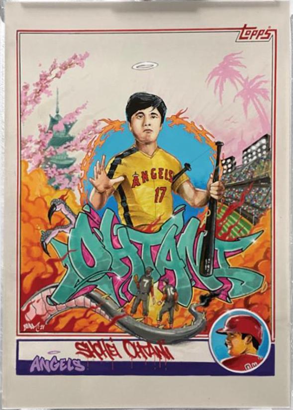 2021 Topps Project 70 Shohei Ohtani #470 card