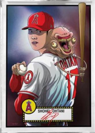 2021 Topps Project 70 Shohei Ohtani #566 card