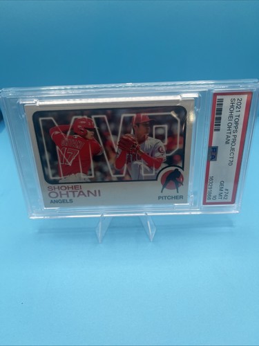 2021 Topps Project 70 Shohei Ohtani #742 card
