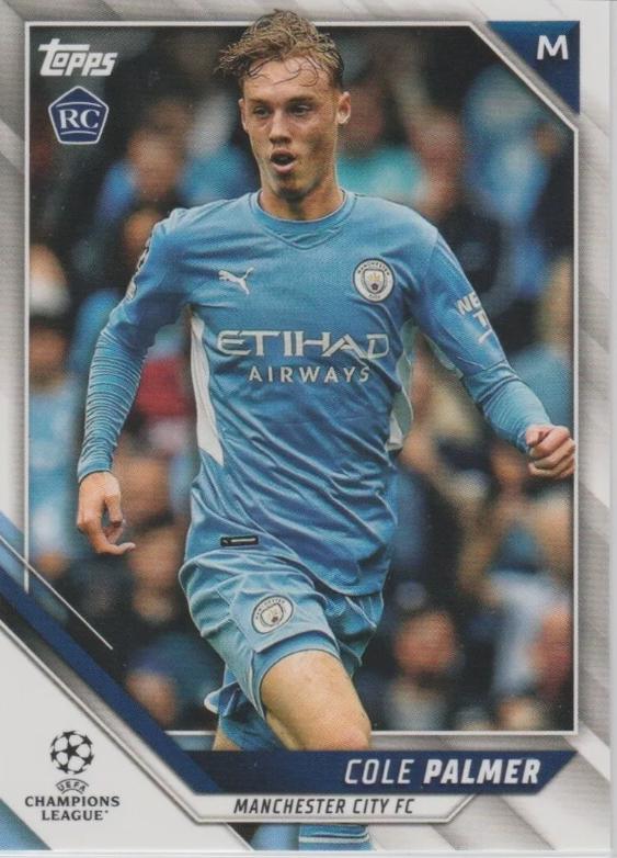 2021 Topps UEFA Champions League Cole Palmer #80 card