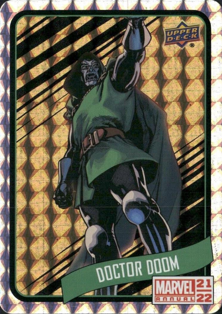 2021 Upper Deck Annual Backscatters Doctor Doom #B2 card