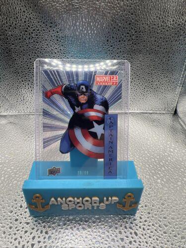 2021 Upper Deck Annual Suspended Animation Captain America #46 card