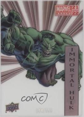 2021 Upper Deck Annual Suspended Animation Immortal Hulk #24 card
