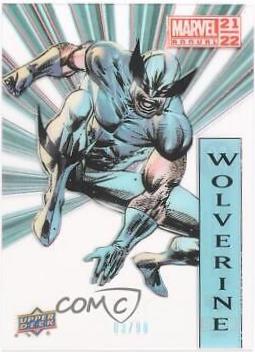 2021 Upper Deck Annual Suspended Animation Wolverine #50 card