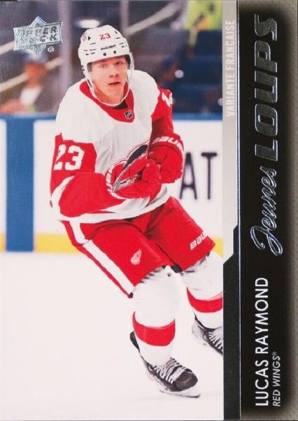 2021 Upper Deck Lucas Raymond [French] #464 card