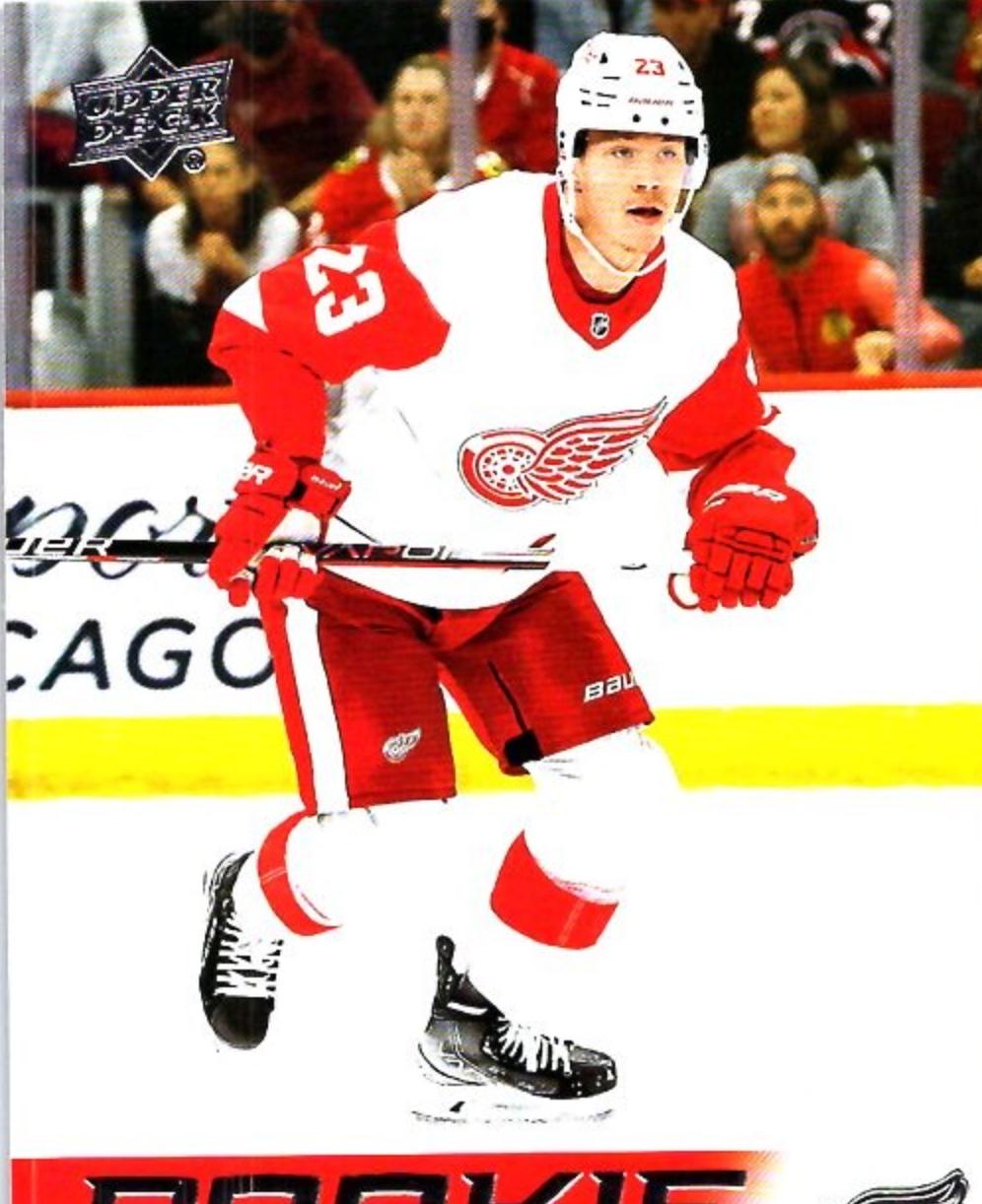 2021 Upper Deck NHL Star Rookies Box Set Lucas Raymond #20 card