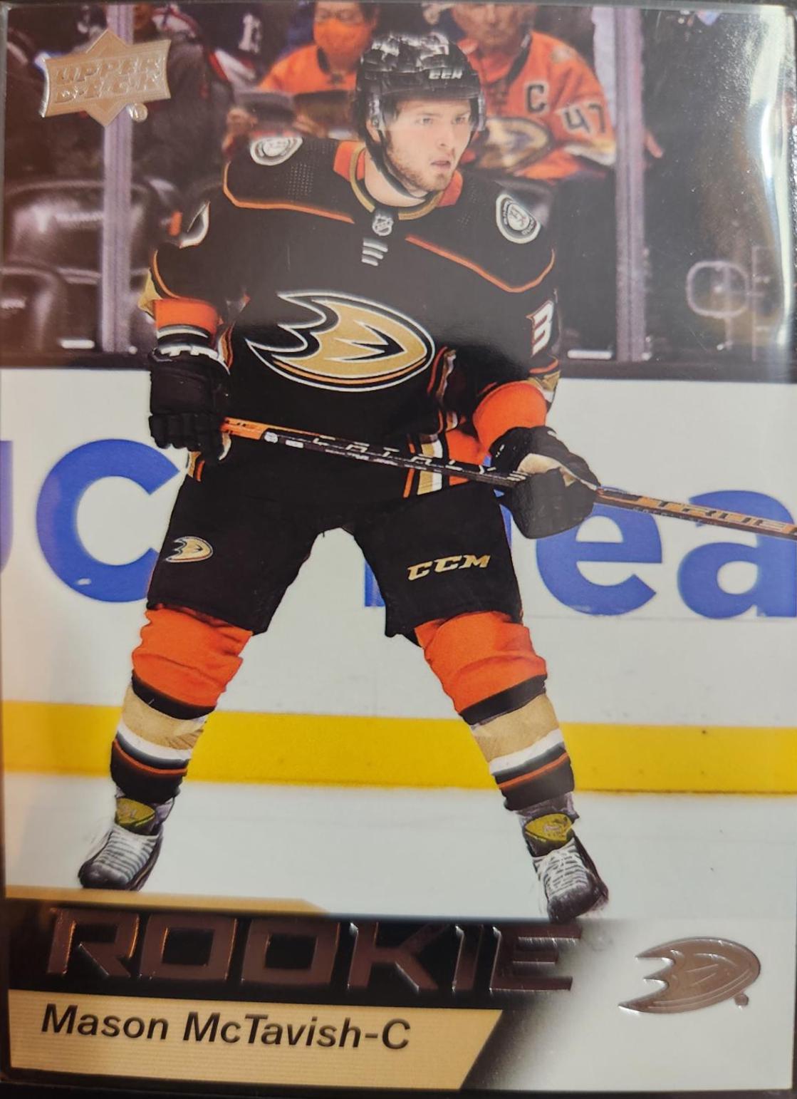 2021 Upper Deck NHL Star Rookies Box Set Mason Mctavish #23 card