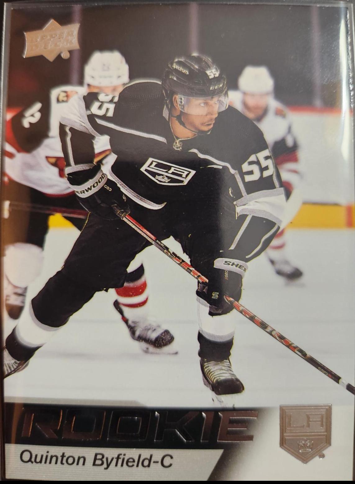 2021 Upper Deck NHL Star Rookies Box Set Quinton Byfield #8 card