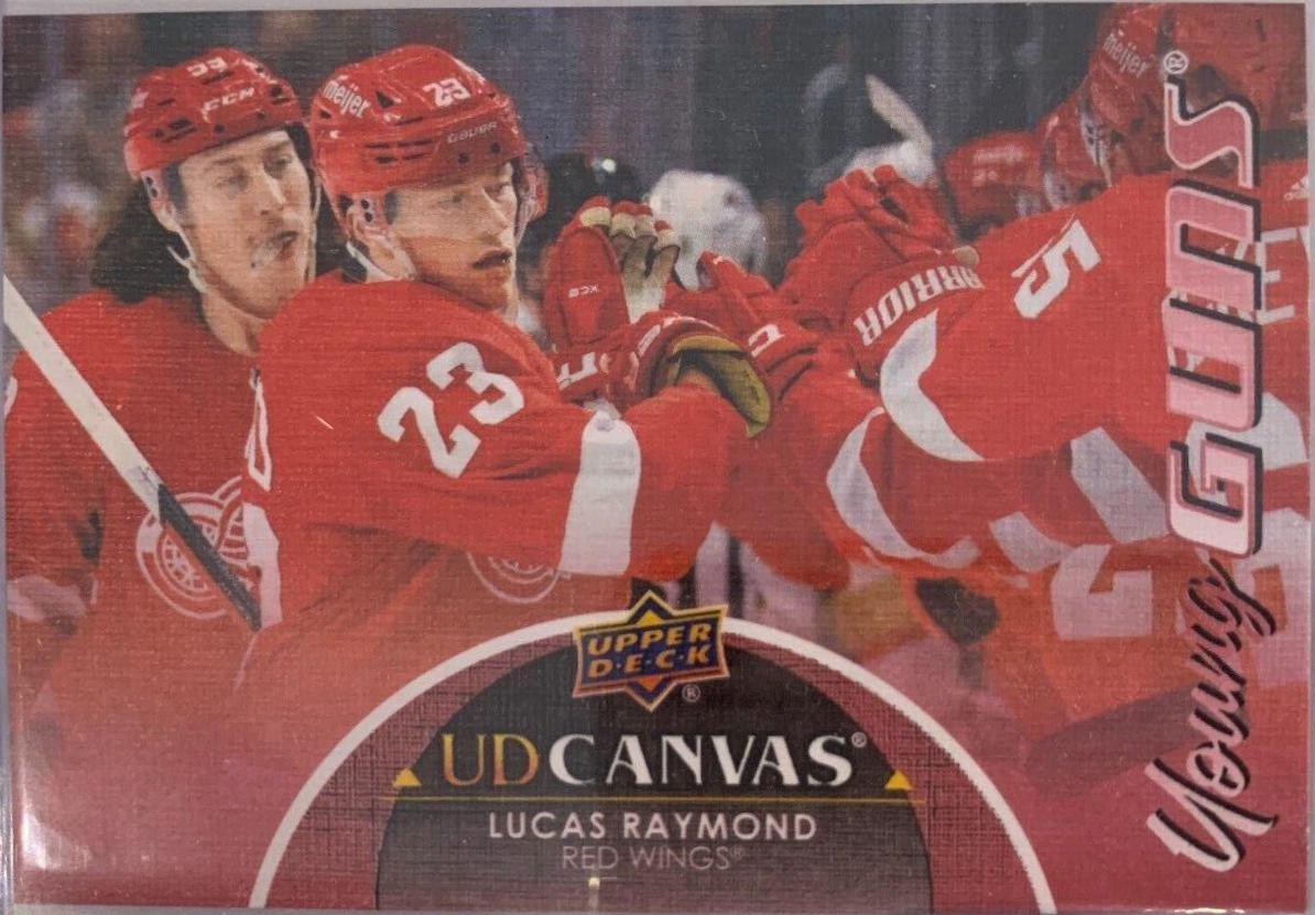 2021 Upper Deck UD Canvas Lucas Raymond #C226 card