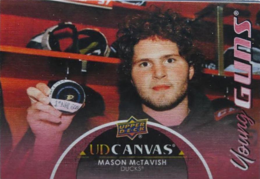 2021 Upper Deck UD Canvas Mason McTavish #C229 card