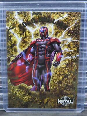 2021 X-Men Metal Universe Gold Bullion Magneto #GB-2 card