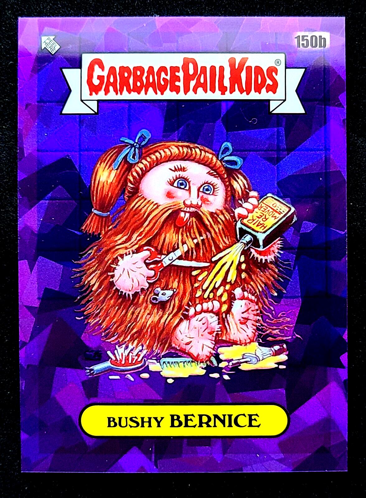 2022 2021 Sapphire BUSHY BERNICE [Purple] #150b card