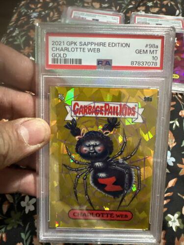 2022 2021 Sapphire CHARLOTTE Web [Gold] #98a card