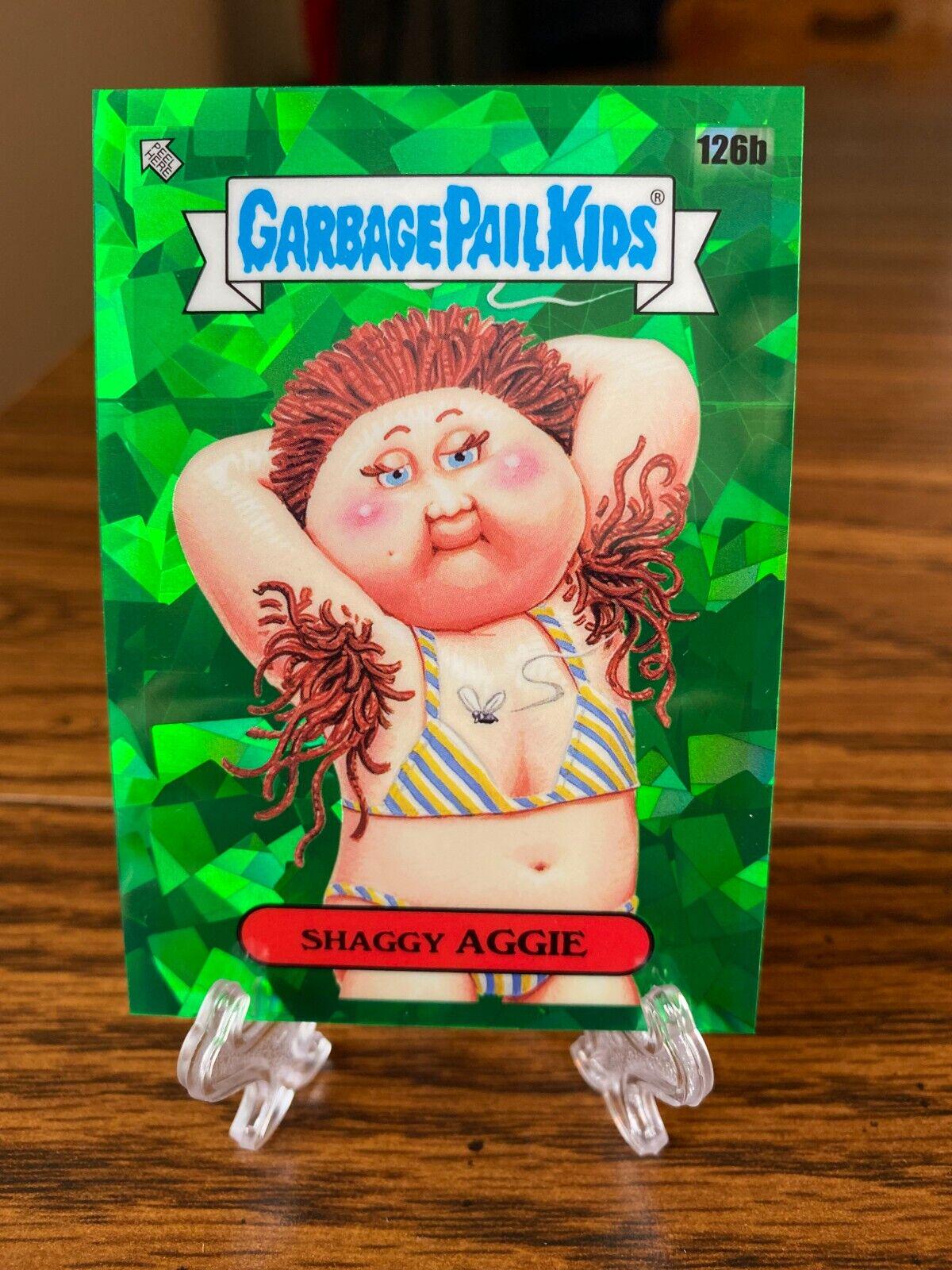 2022 2021 Sapphire SHAGGY AGGIE [Green] #126b card