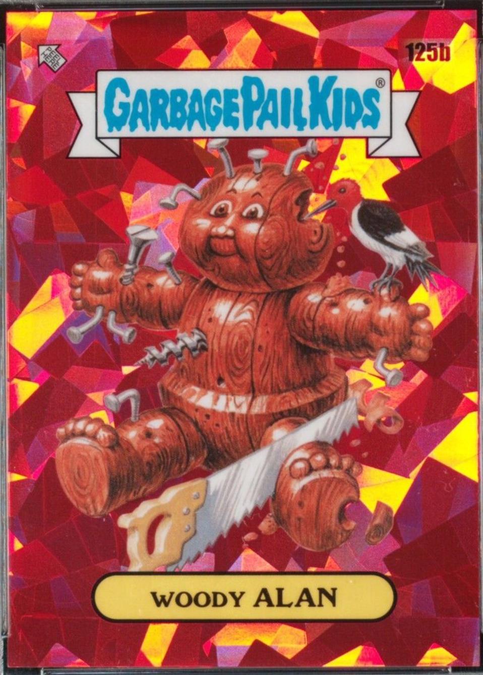 2022 2021 Sapphire WOODY ALAN [Red] #125b card