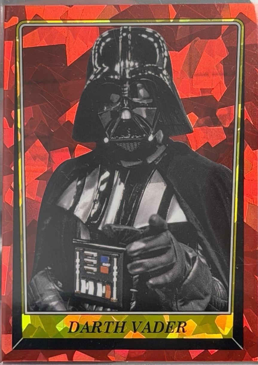 2022 2023 Topps Chrome Sapphire Return of the Jedi Darth Vader #3 card