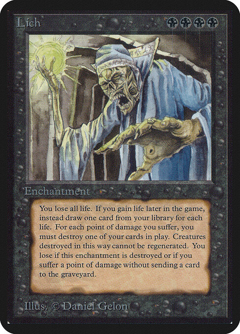 2022 30th Anniversary Lich #407 card