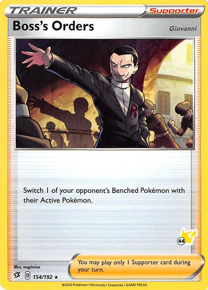 2022 Battle Academy Boss's Orders: Giovanni #154 card