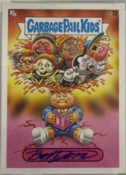 2022 Book Worms Artist Autograph #72 card