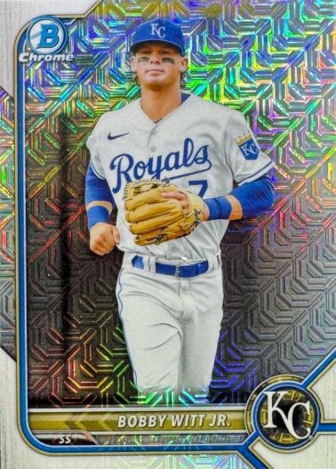 2022 Bowman Chrome Prospects Bobby Witt Jr. [Mega Box Mojo] #BCP-146 card