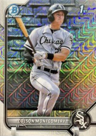 2022 Bowman Chrome Prospects Colson Montgomery [Mega Box Mojo] #BCP-71 card