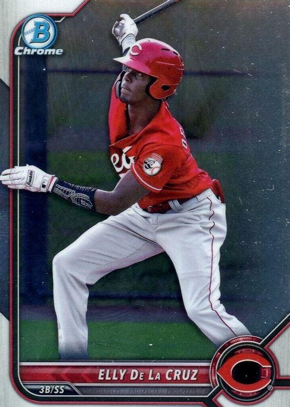 2022 Bowman Chrome Prospects Elly De La Cruz #BCP-224 card