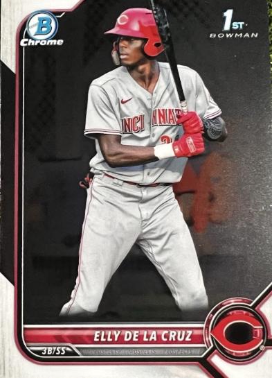 2022 Bowman Chrome Prospects Elly De LA Cruz #BCP-50 card