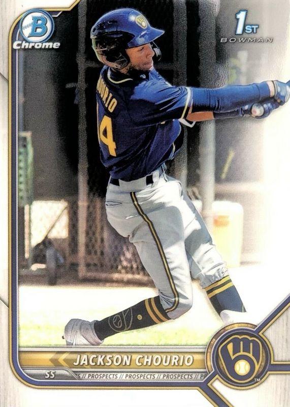 2022 Bowman Chrome Prospects Jackson Chourio #BCP-79 card