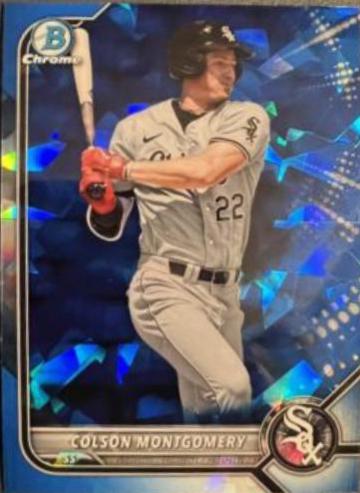 2022 Bowman Chrome Prospects Sapphire Colson Montgomery #BCP-212 card
