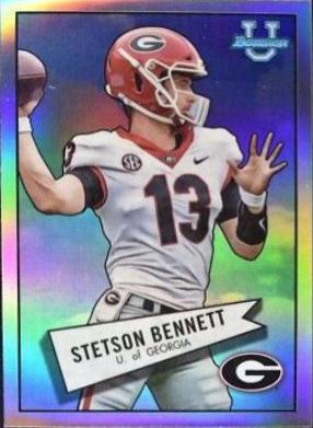 2022 Bowman Chrome University 1952 Stetson Bennett #52BF-17 card