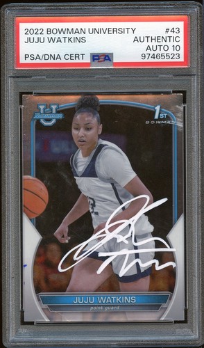 2022 Bowman Chrome University JuJu Watkins #43 card