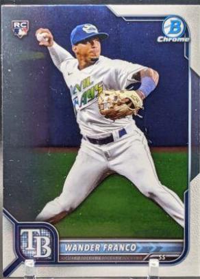2022 Bowman Chrome Wander Franco #10 card
