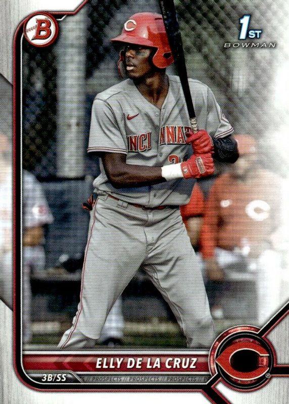 2022 Bowman Paper Prospects Elly De LA Cruz #BP-50 card