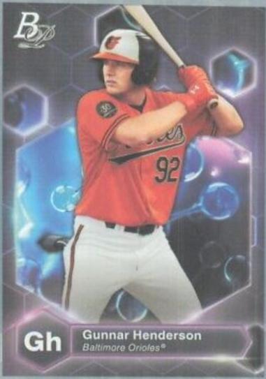 2022 Bowman Platinum Precious Elements Gunnar Henderson #PE-17 card
