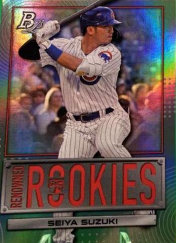 2022 Bowman Platinum Renowned Rookies Seiya Suzuki #RR-10 card