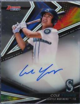 2022 Bowman's Best of Autographs Cole Young #B22-CY card